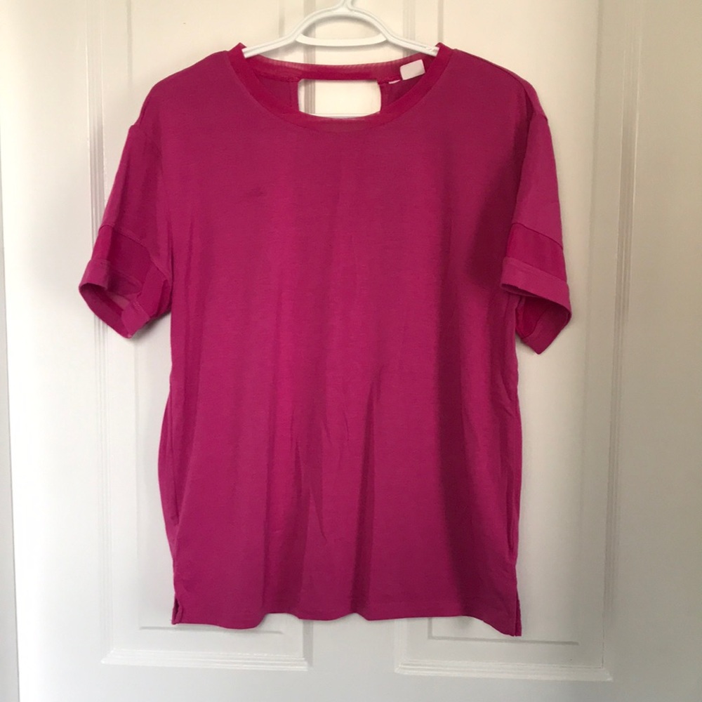 Diadora pink athletic shirt